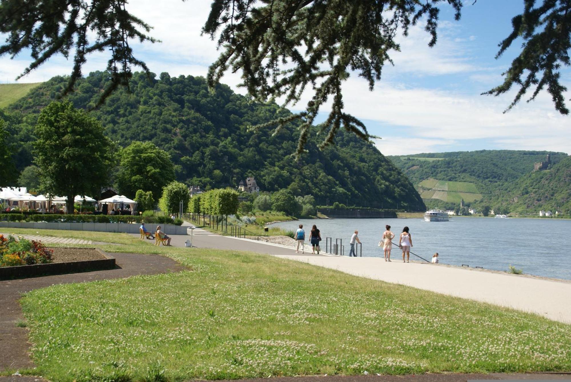 Hotel Zur Loreley - Garni Sankt Goar ภายนอก รูปภาพ