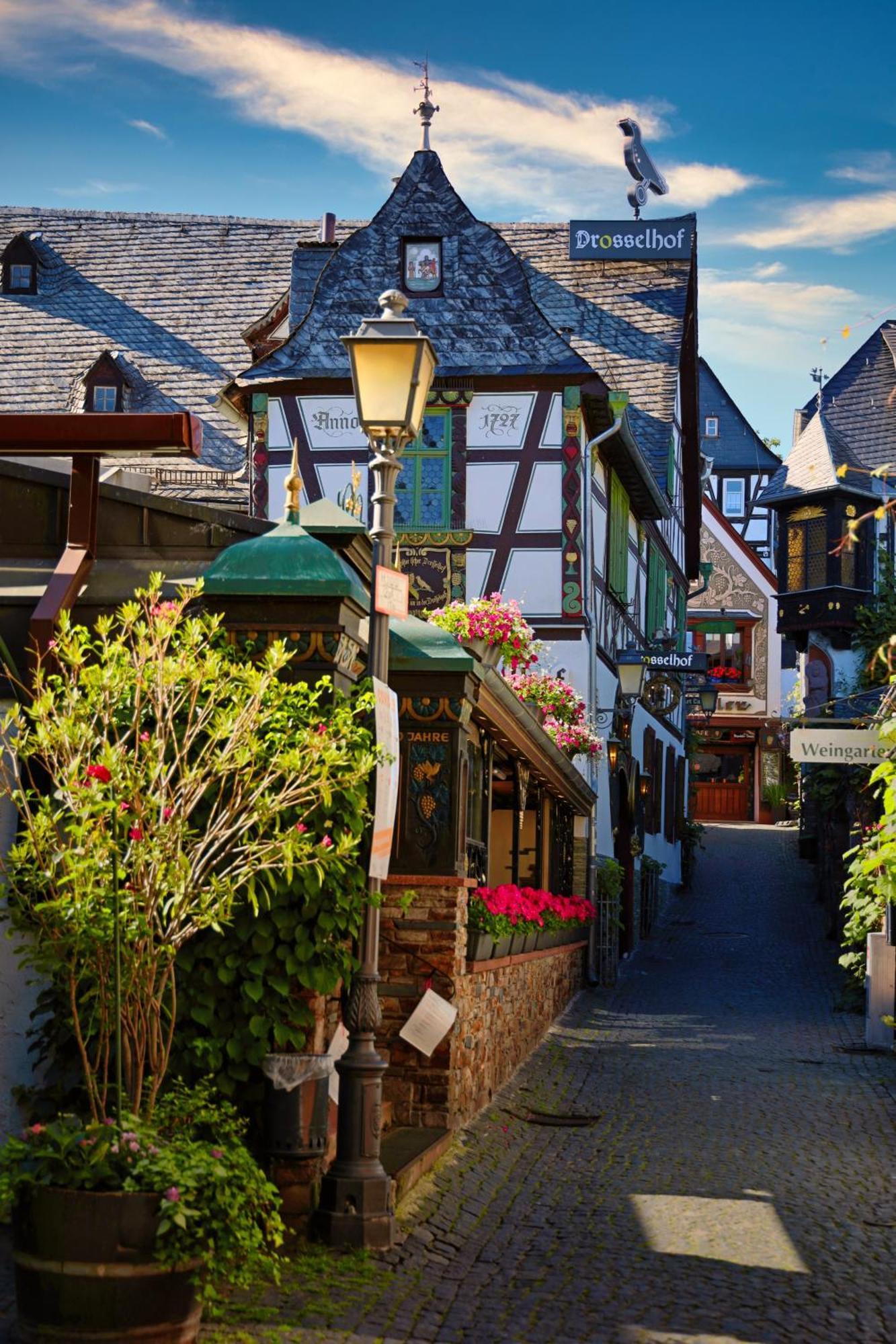 Hotel Zur Loreley - Garni Sankt Goar ภายนอก รูปภาพ