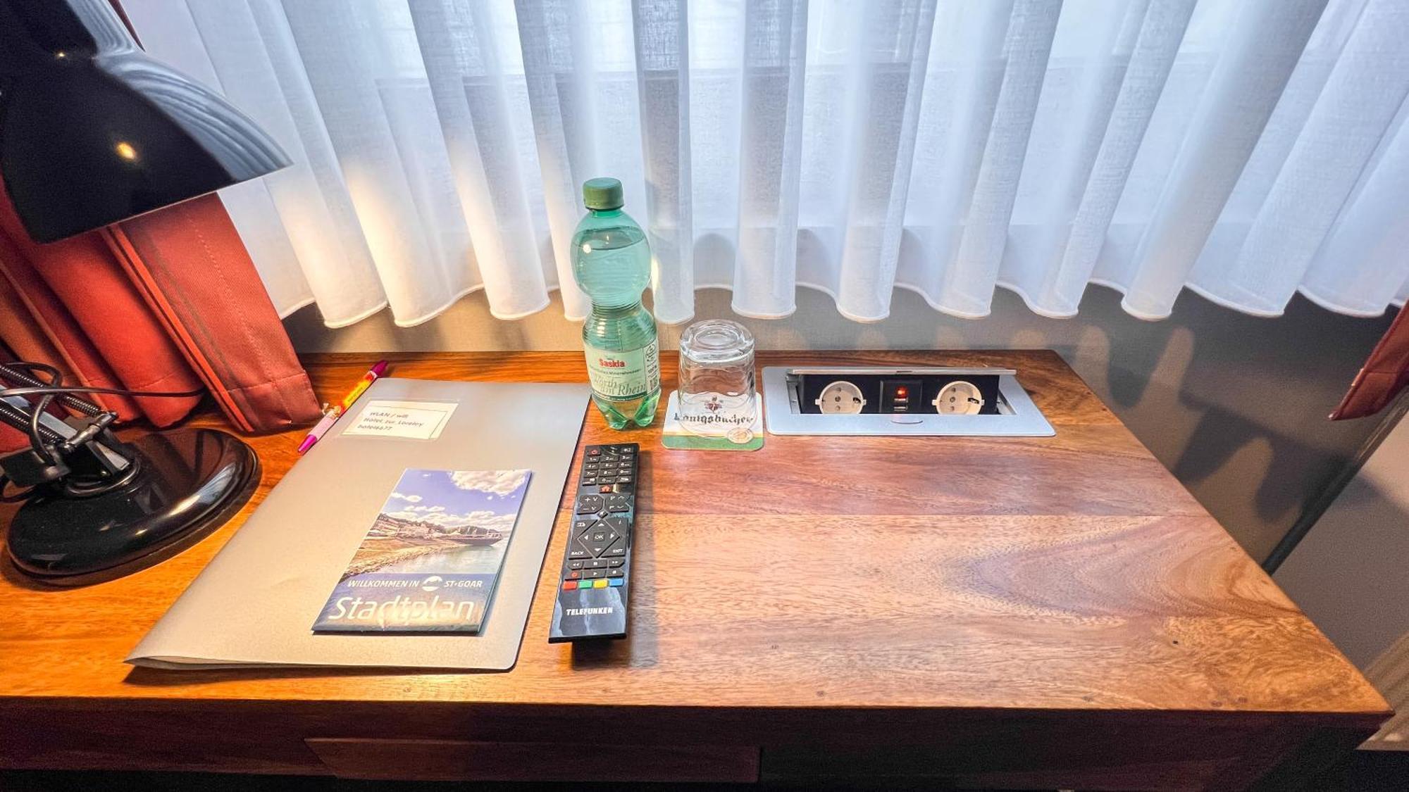 Hotel Zur Loreley - Garni Sankt Goar ภายนอก รูปภาพ